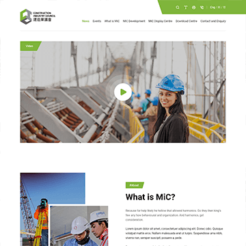 Business website design project by Zenesa Digital - portfolio sample 1