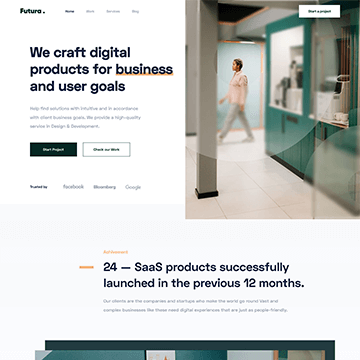 Business website design project by Zenesa Digital - portfolio sample 7