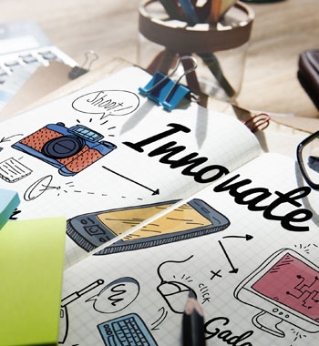 Step 2 of the Zenesa Digital web design process: choosing a design template